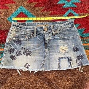 American Eagle Outfitters Blue Denim Skirt